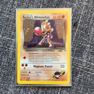 Rocket’s Hitmonchan Card